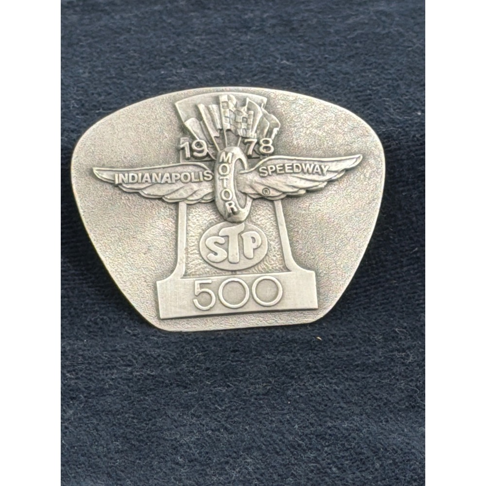 Vintage 1978 Indianapolis 500 STP Belt‎ Buckle Pewter Limited Edition #100/500